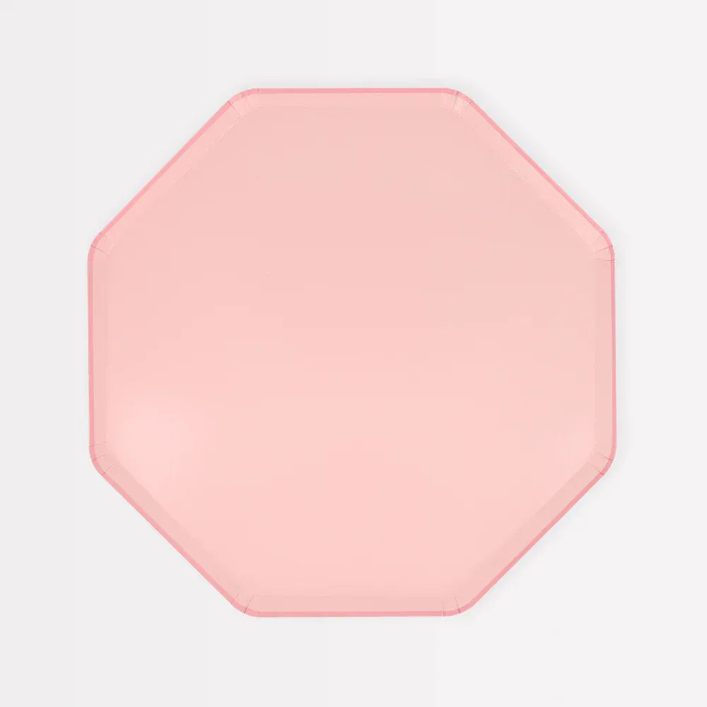 Cotton Candy Pink Side Plates (x8)