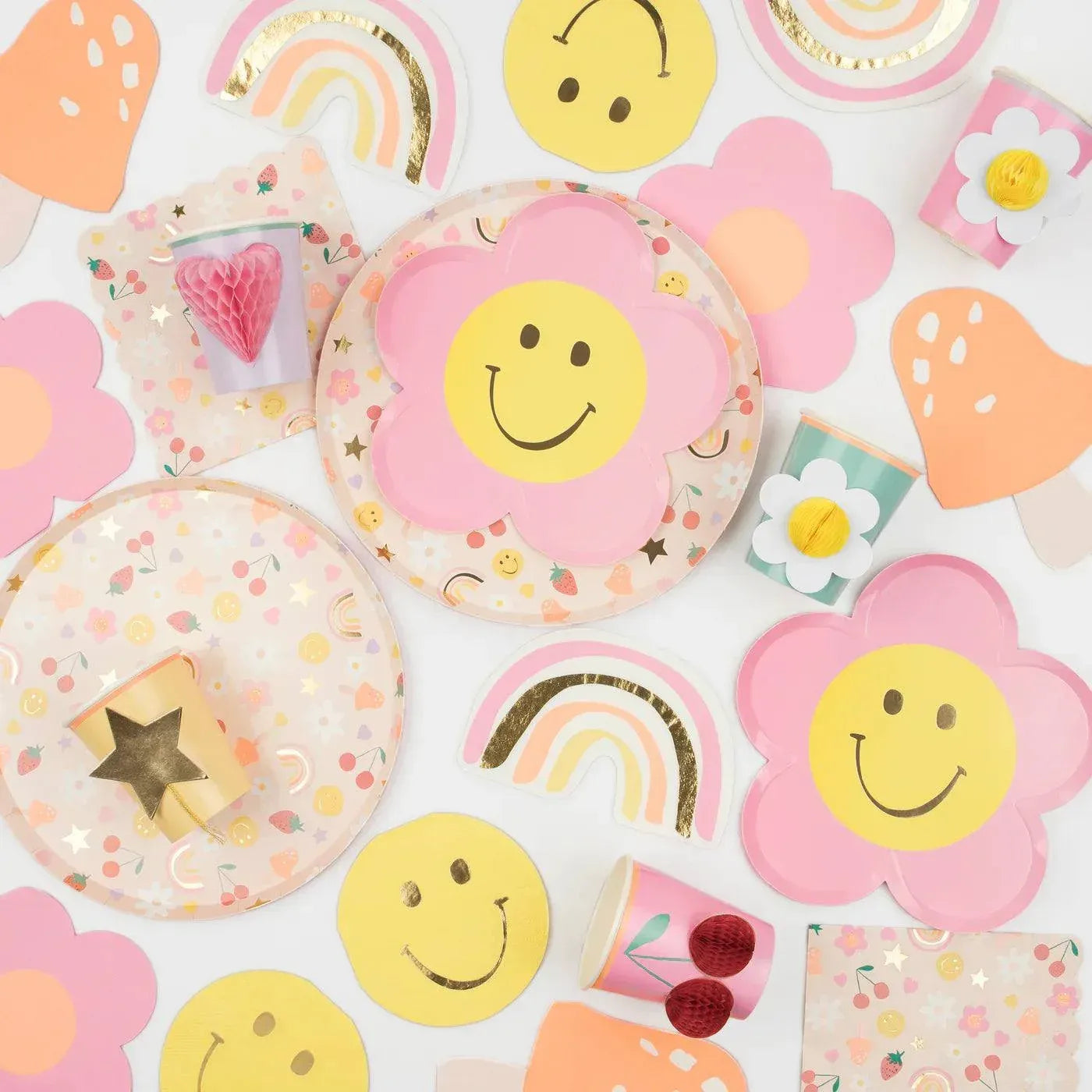 Happy Icons Dinner Plates (x8)