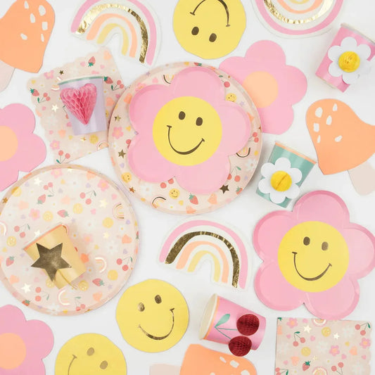 Happy Icons Dinner Plates (x8)