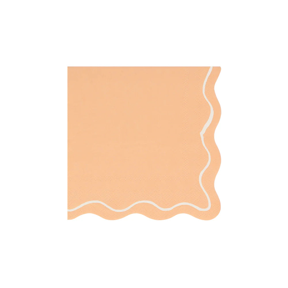 Mixed Wavy Line Large Napkins (x16)
