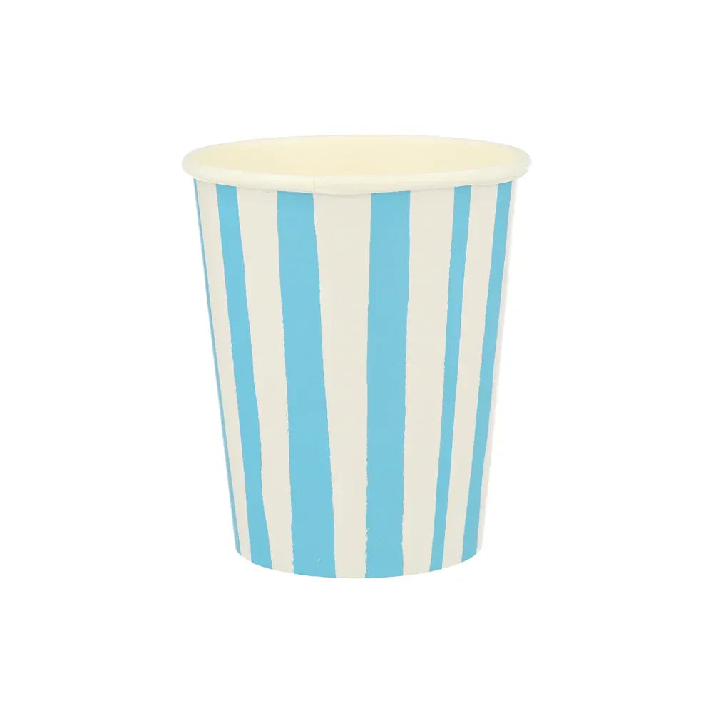Mixed Stripe Cups (x8)