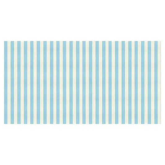 Pale Blue Stripe Tablecloth