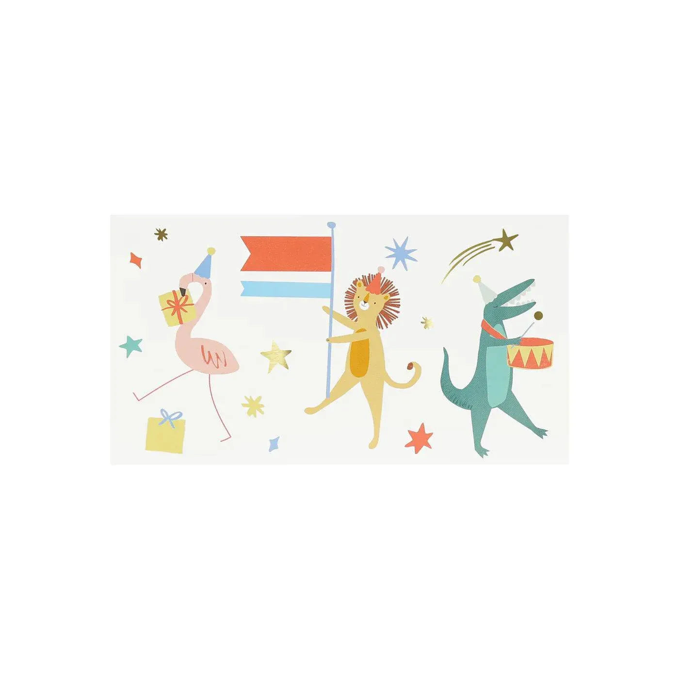 Animal Parade Tattoos (x2)