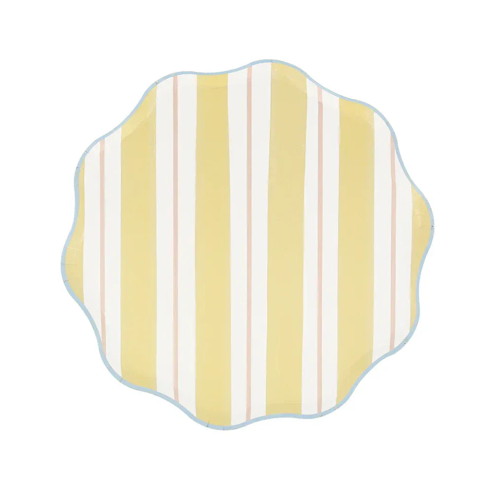 Preppy Stripe Side Plates (x8)