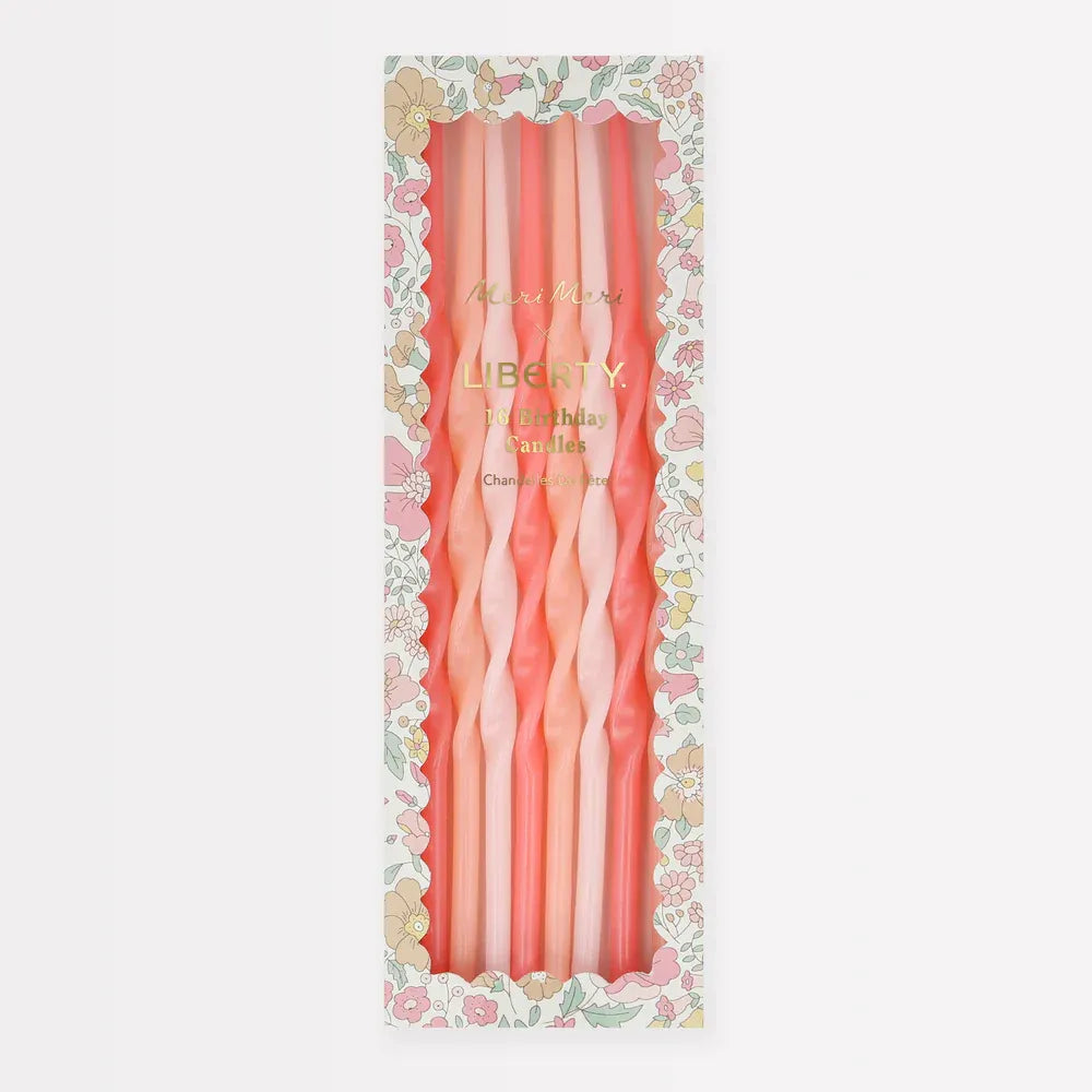 Meri Meri x Liberty Wharfedale Party Candles (x16)