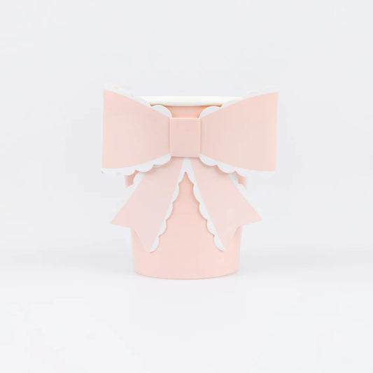 Scalloped Bow Cups (x 8)