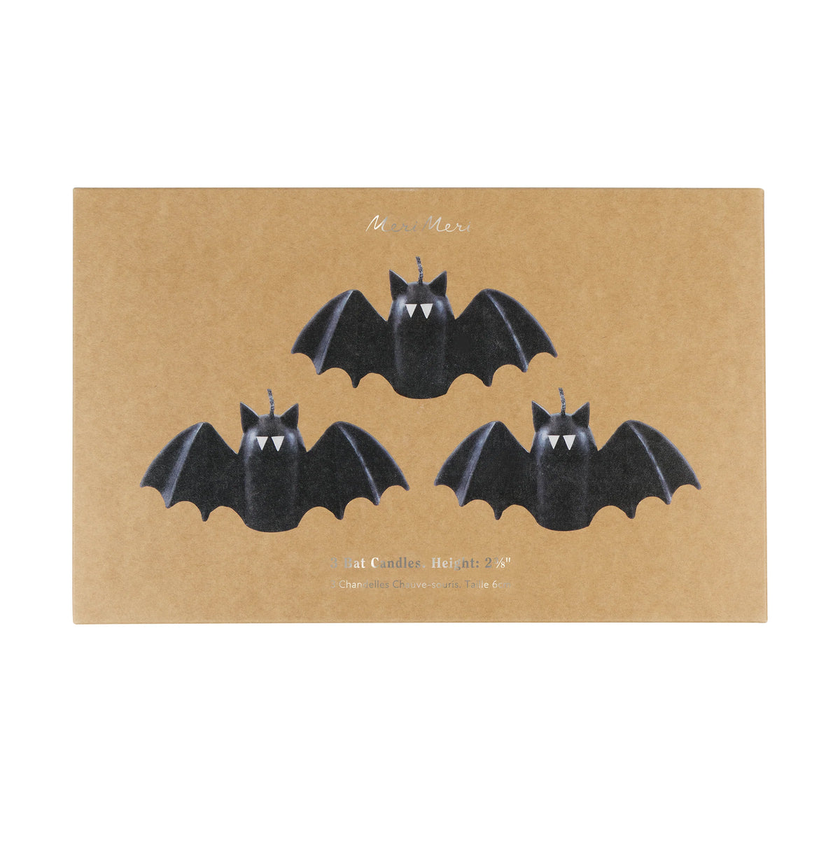 Bat Table Candles | Pack of 3