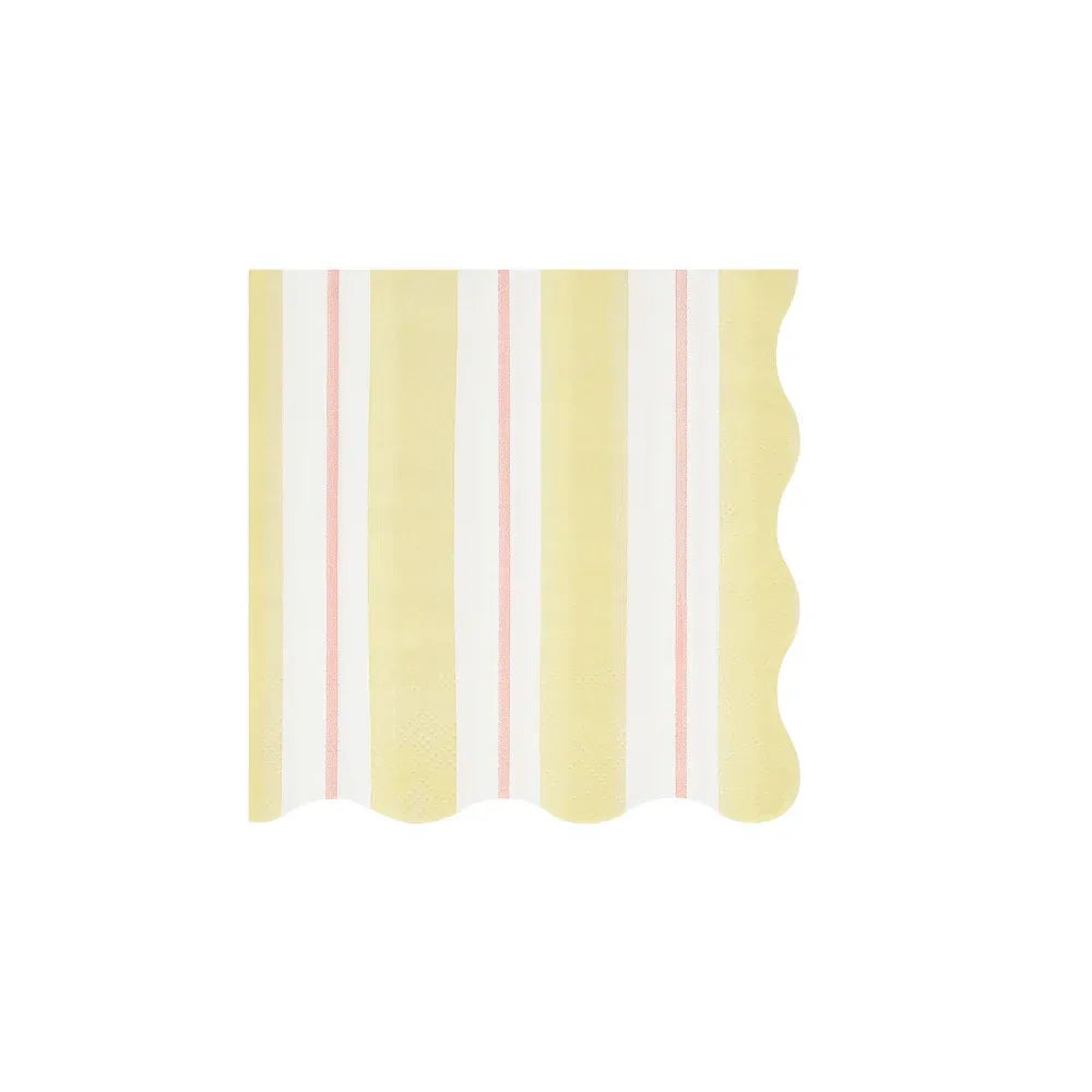 Preppy Stripe Small Napkins (x16)