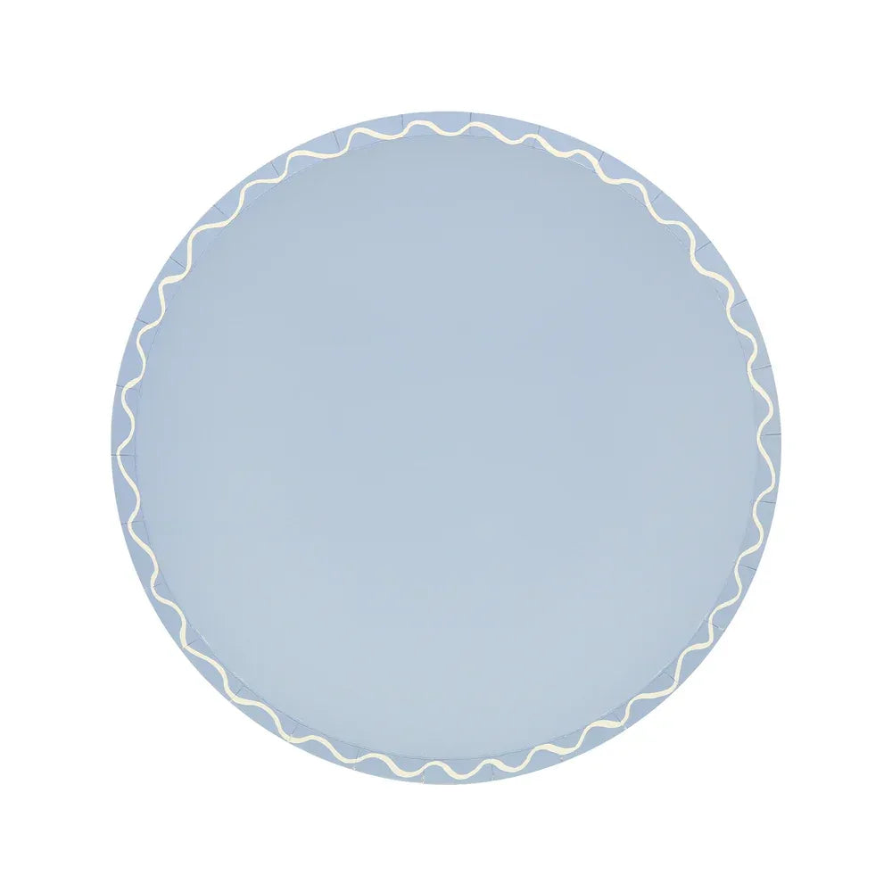 Mixed Wavy Line Side Plates (x8)