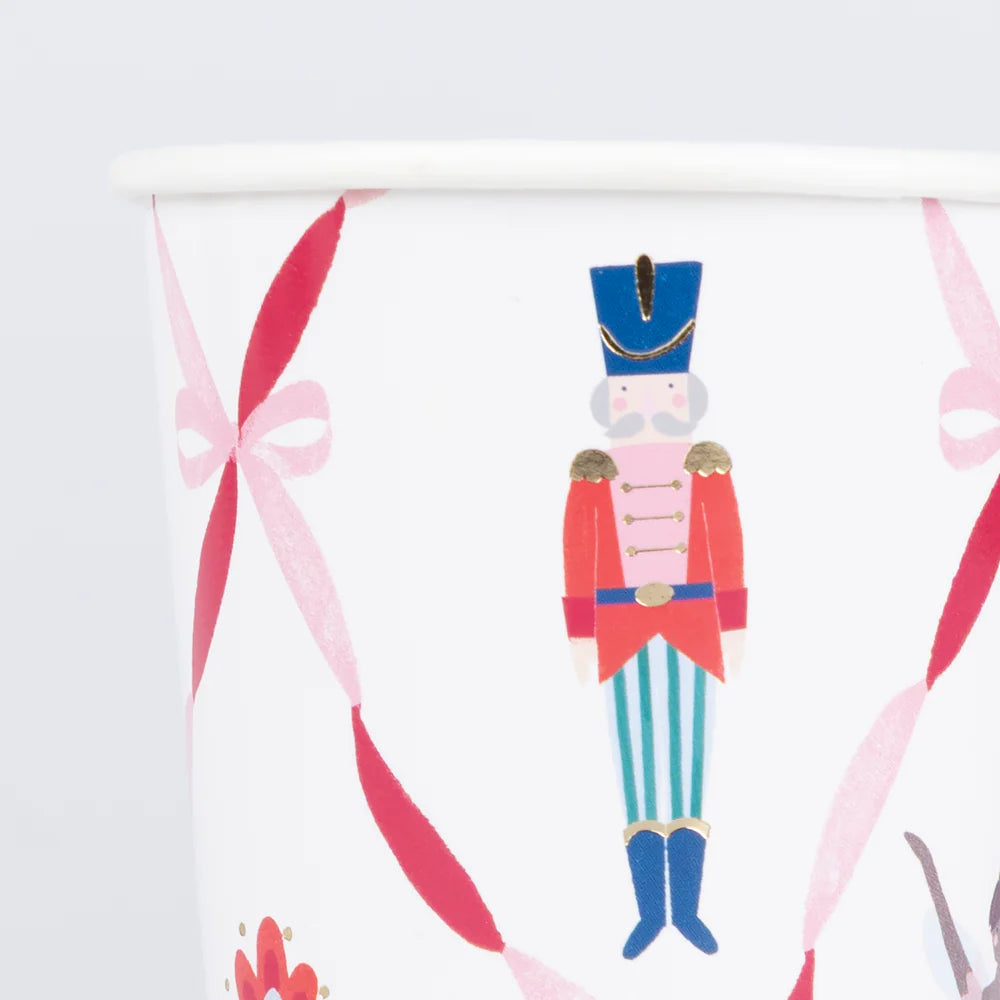 Nutcracker Ballet Cups (x8)