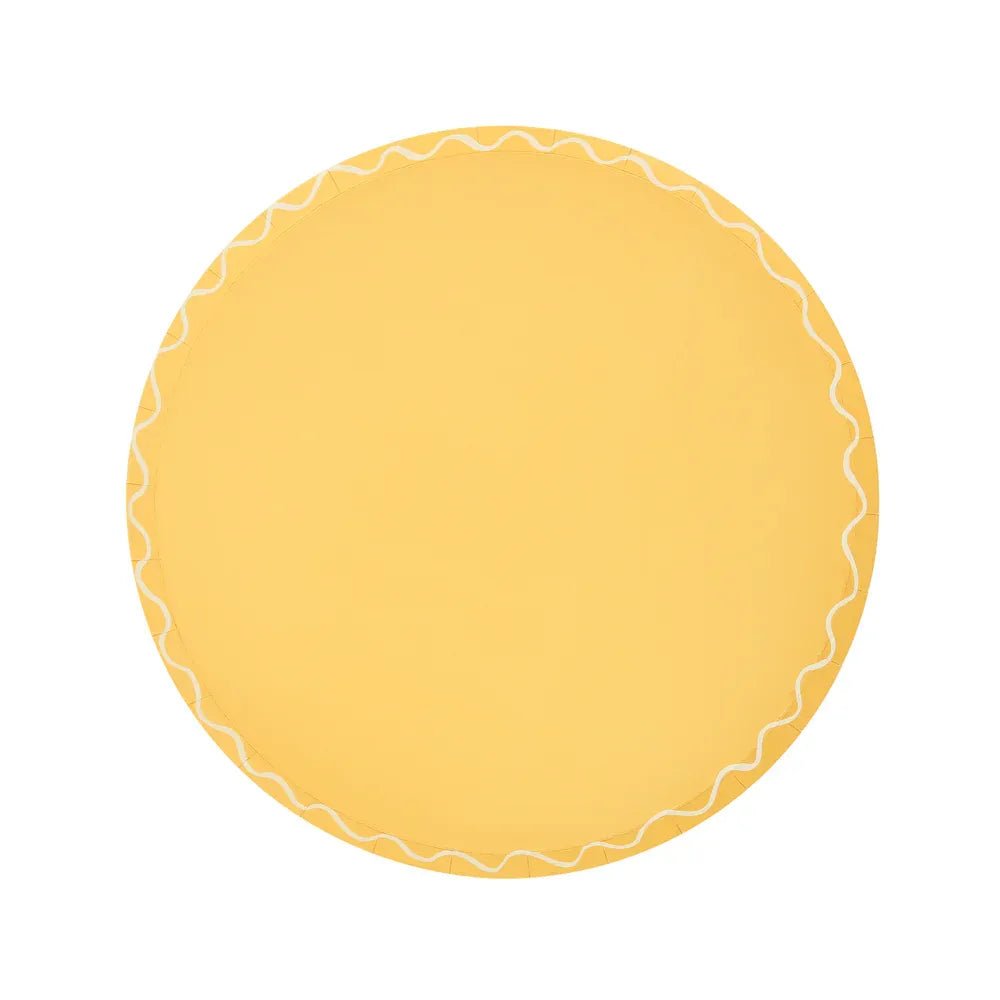 Mixed Wavy Line Side Plates (x8)