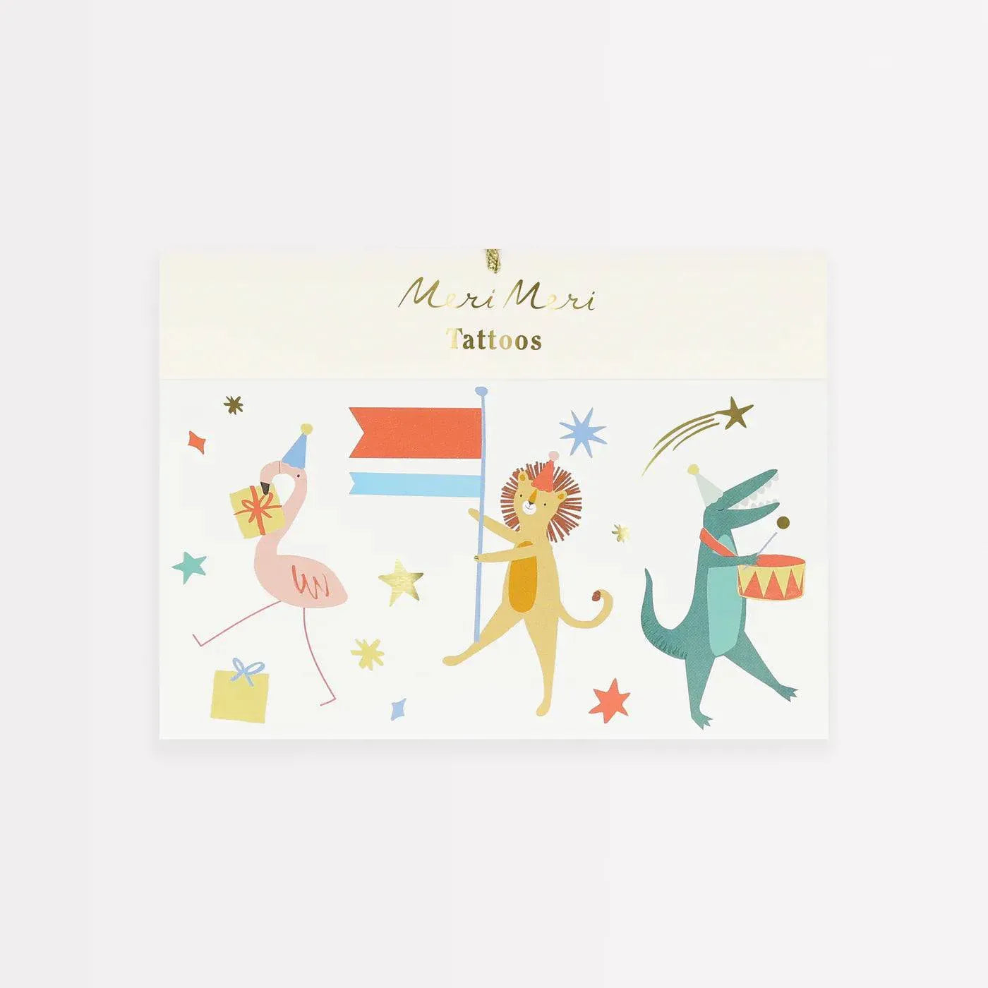 Animal Parade Tattoos (x2)