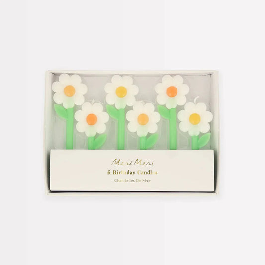 Daisy Candles (x6)