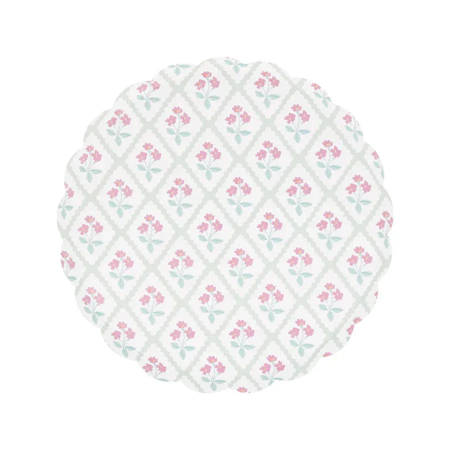 Bloomsbury Floral Pattern Side Plates (x8)