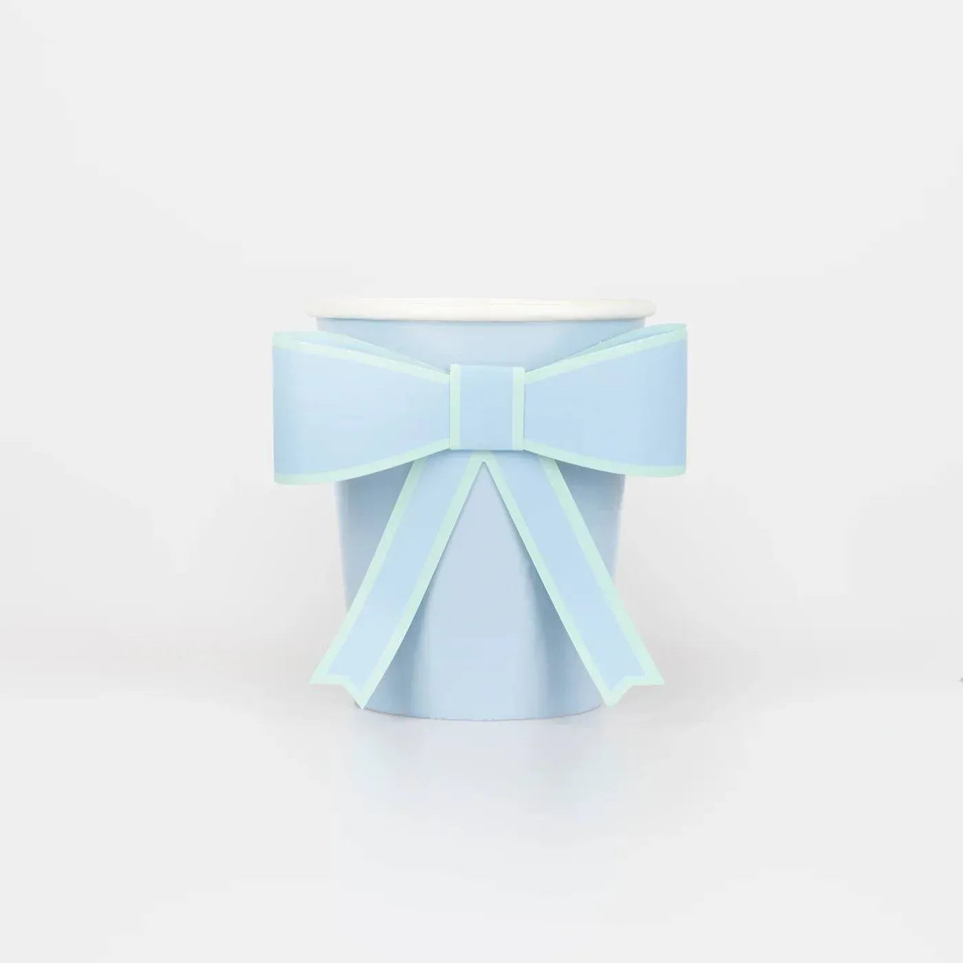 Pastel Bow Cups (x8)