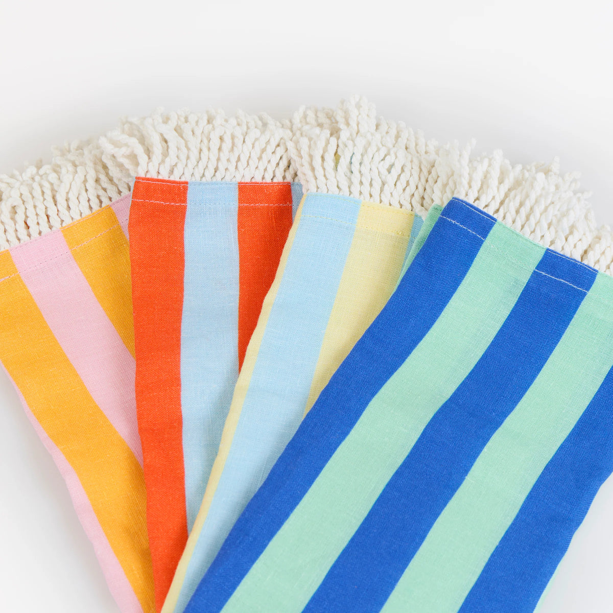 Fringe Cabana Fabric Napkins | Pack of 4