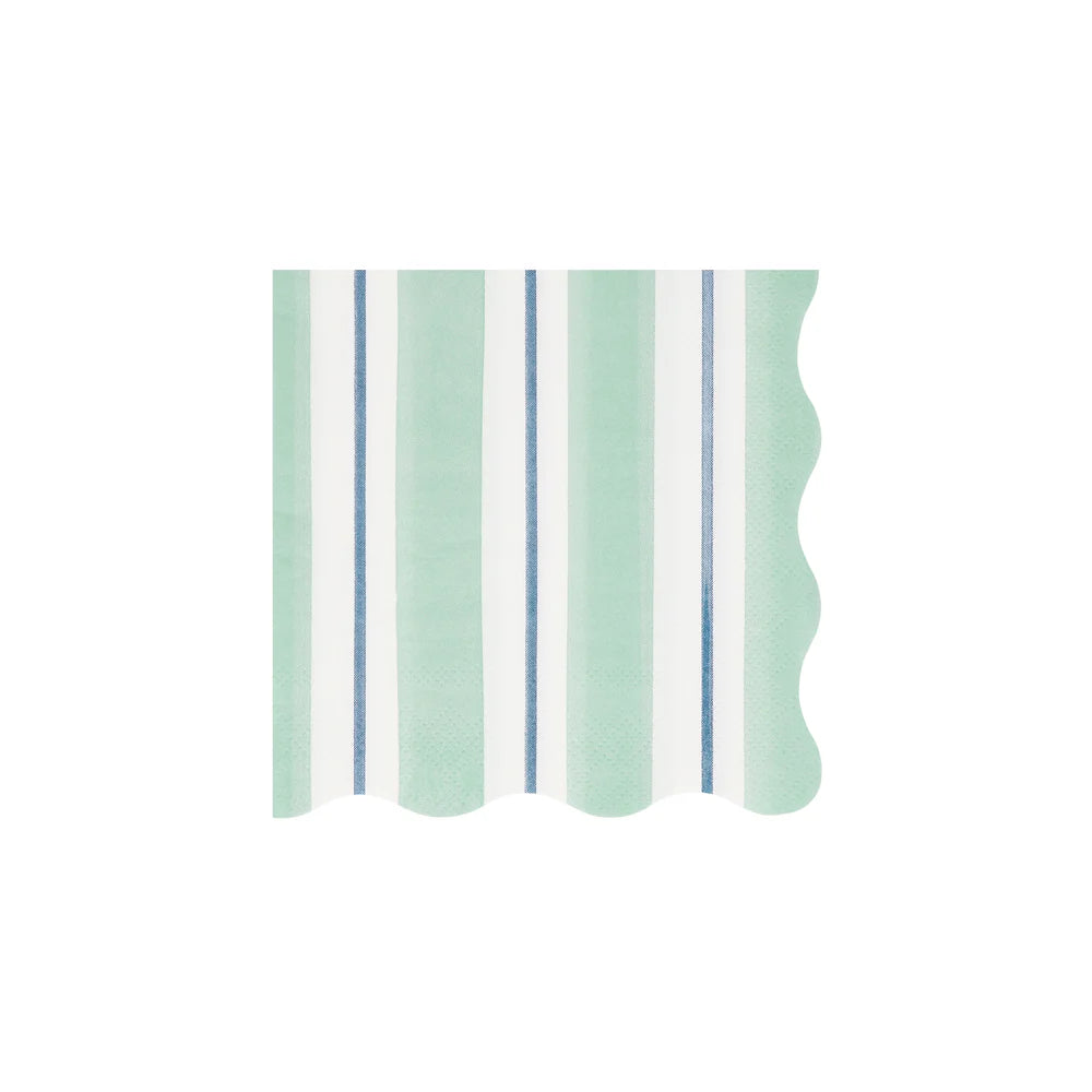 Preppy Stripe Small Napkins (x16)