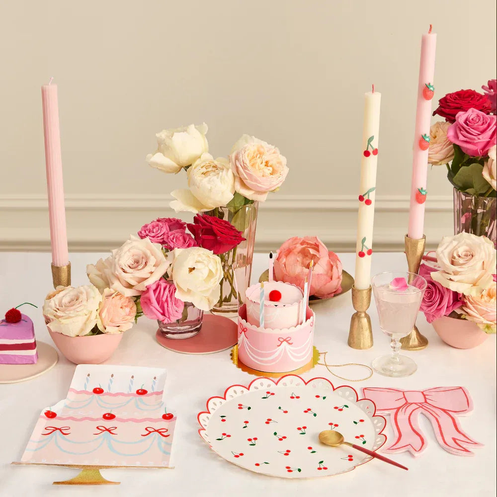 Fancy Cake Plates (x8)