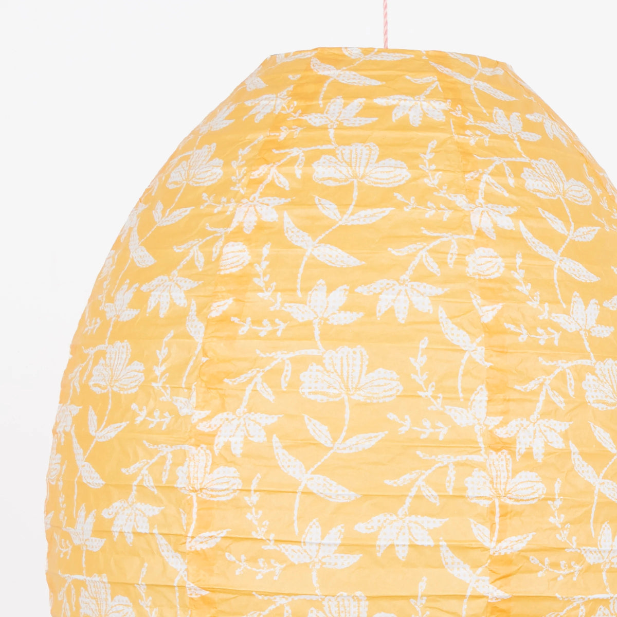 Flora Pink & Yellow Paper Lanterns | Pack of 3