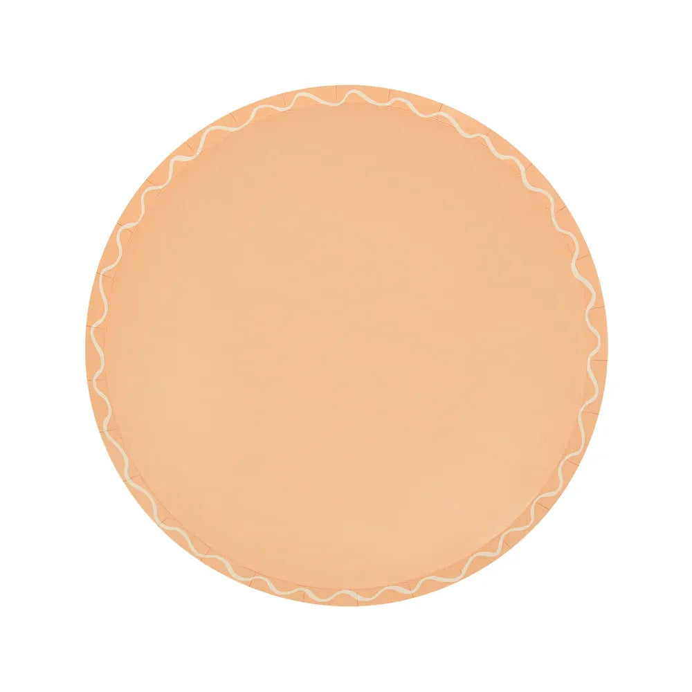 Mixed Wavy Line Side Plates (x8)