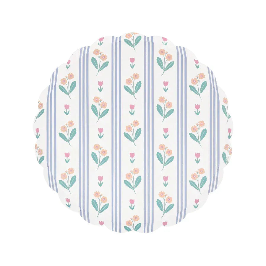 Bloomsbury Floral Pattern Side Plates (x8)