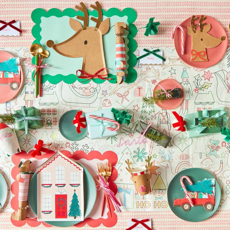 Driving Reindeer Napkins (x16)