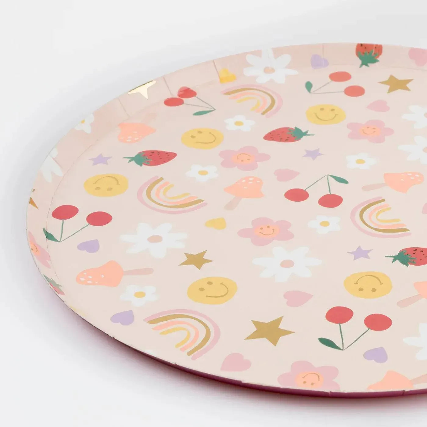 Happy Icons Dinner Plates (x8)