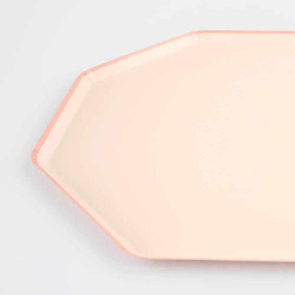 Ballet Slipper Pink Dinner Plates (x8)
