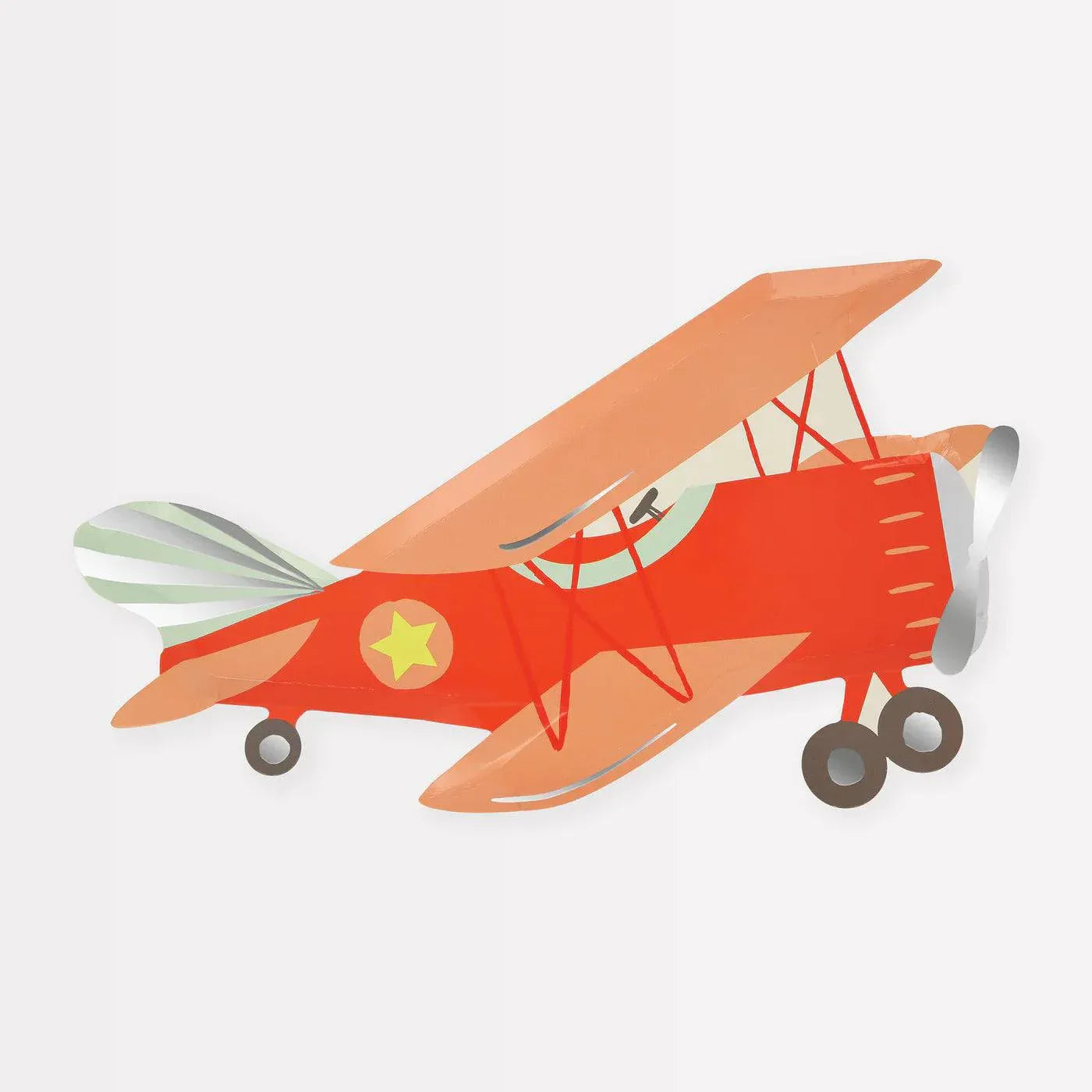 Air plane plate (x8)