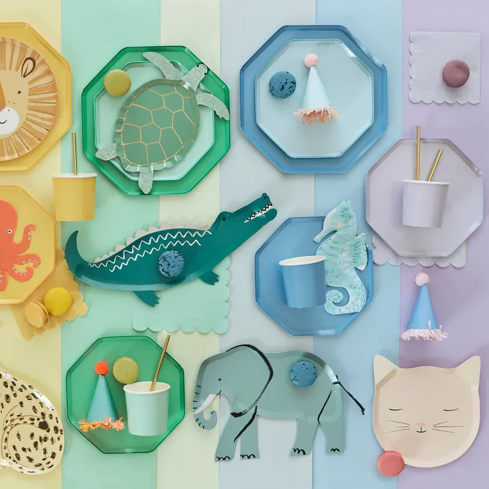 Summer Sky Blue Side Plates (x8)