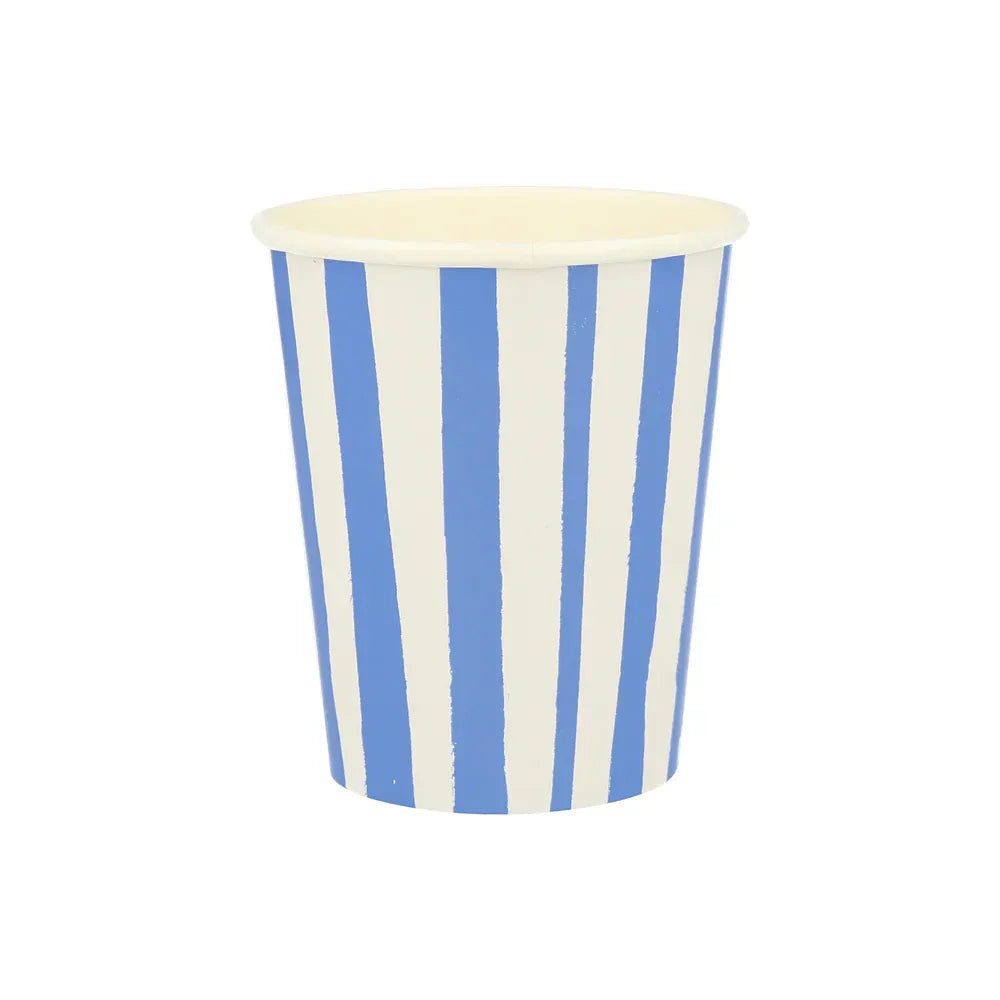 Mixed Stripe Cups (x8)