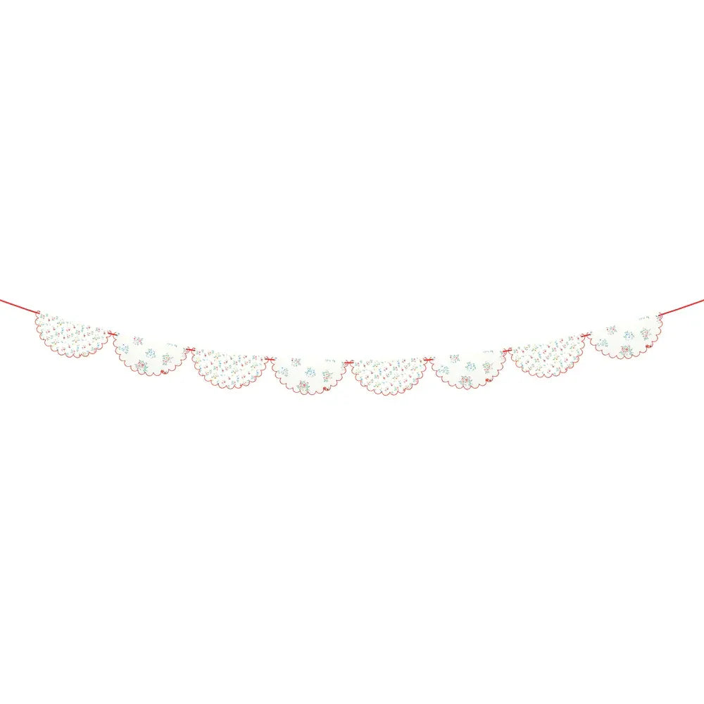 Ditsy Posy Paper Garland