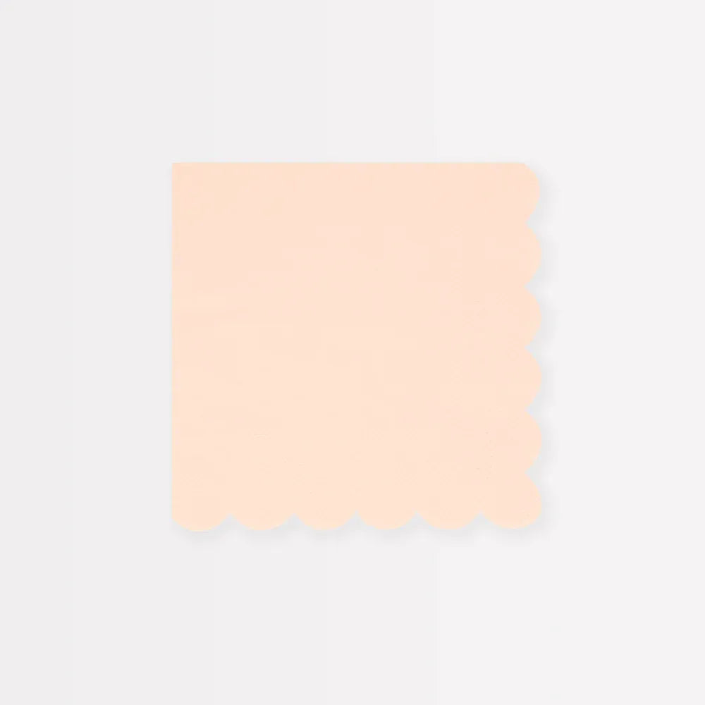 Ballet Slipper Pink Small Napkins (x16)