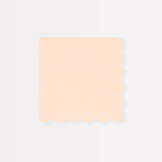 Ballet Slipper Pink Small Napkins (x16)