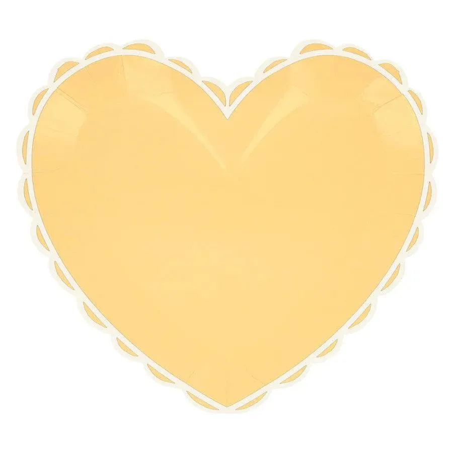 Pastel Heart Large Plates