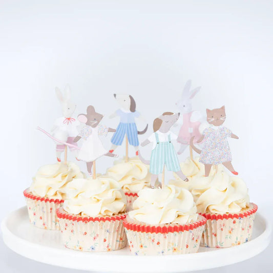 Animal Friends Cupcake Kit (x24 Toppers)