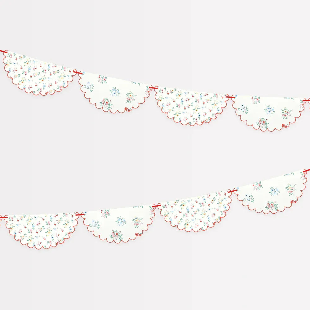 Ditsy Posy Paper Garland