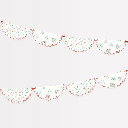 Ditsy Posy Paper Garland