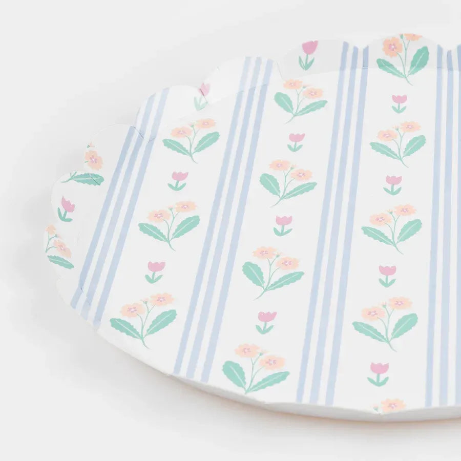 Bloomsbury Floral Pattern Side Plates (x8)