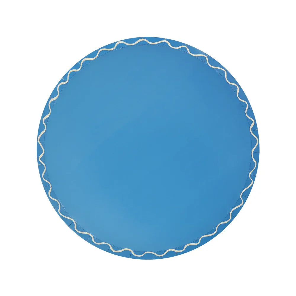 Mixed Wavy Line Side Plates (x8)