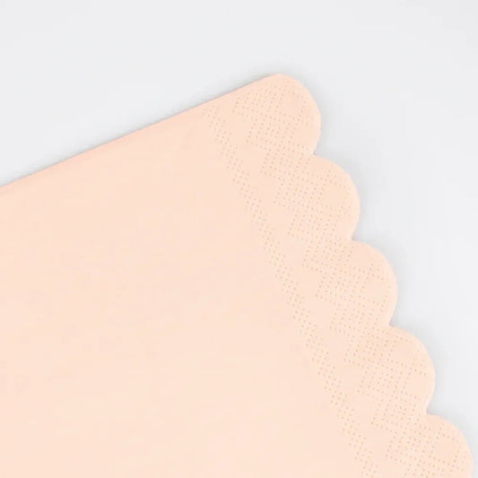 Ballet Slipper Pink Small Napkins (x16)