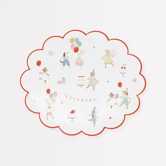 Animal Friends Side Plates (x8)