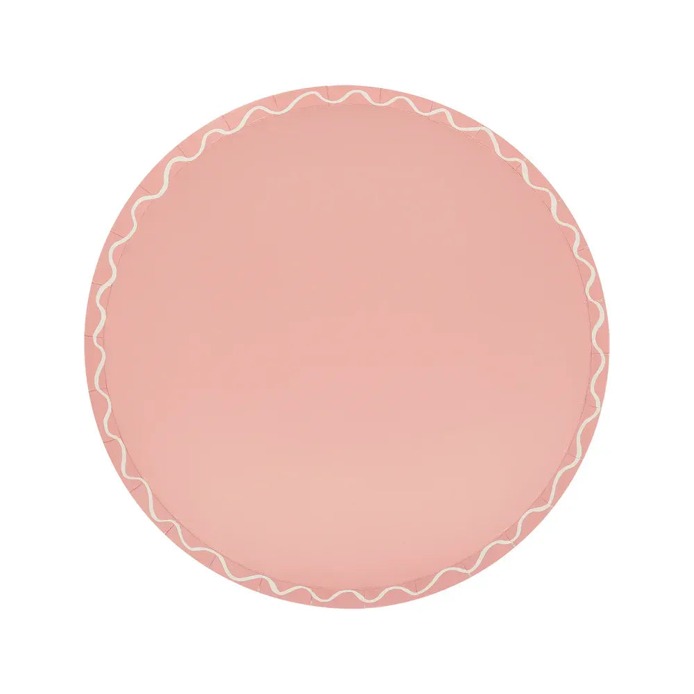 Mixed Wavy Line Side Plates (x8)