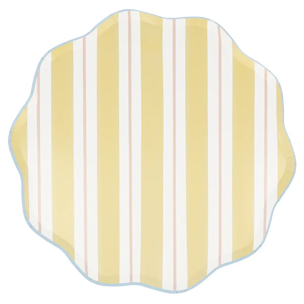 Preppy Stripe Dinner Plates (x8)