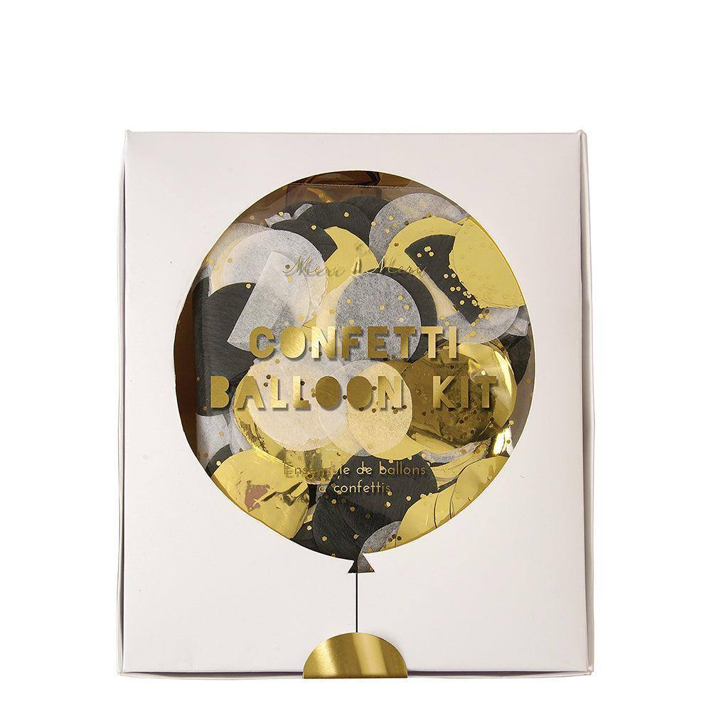 Meri Meri Metallic Confetti Balloon Kit (set of 8) - partyalacarte.co.in