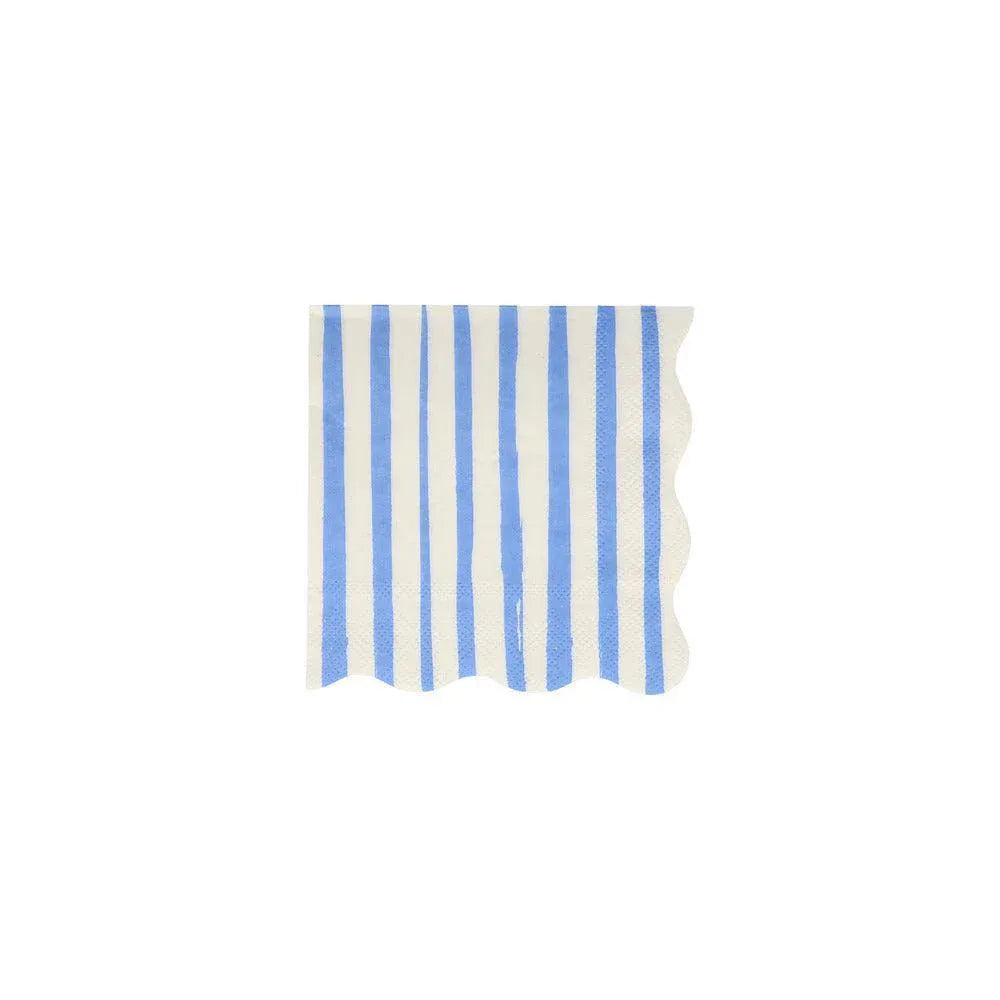 Meri Meri Mixed Stripe Small Napkins (x 16) - partyalacarte.co.in
