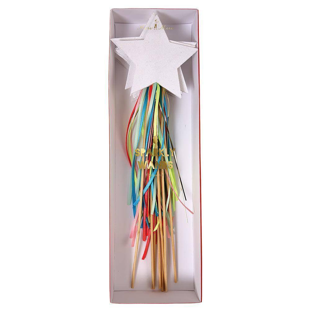 Meri Meri Neon Sparkly Wands (set of 8) - partyalacarte.co.in