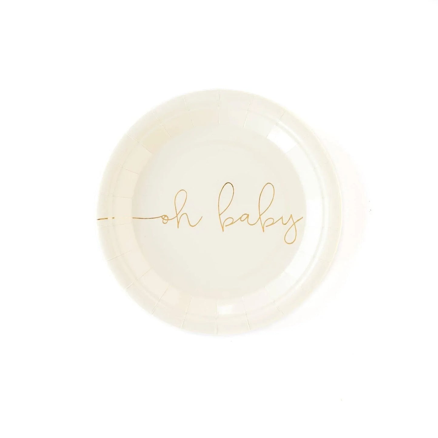 My Minds Eye Oh Baby Plates (x 8) - partyalacarte.co.in