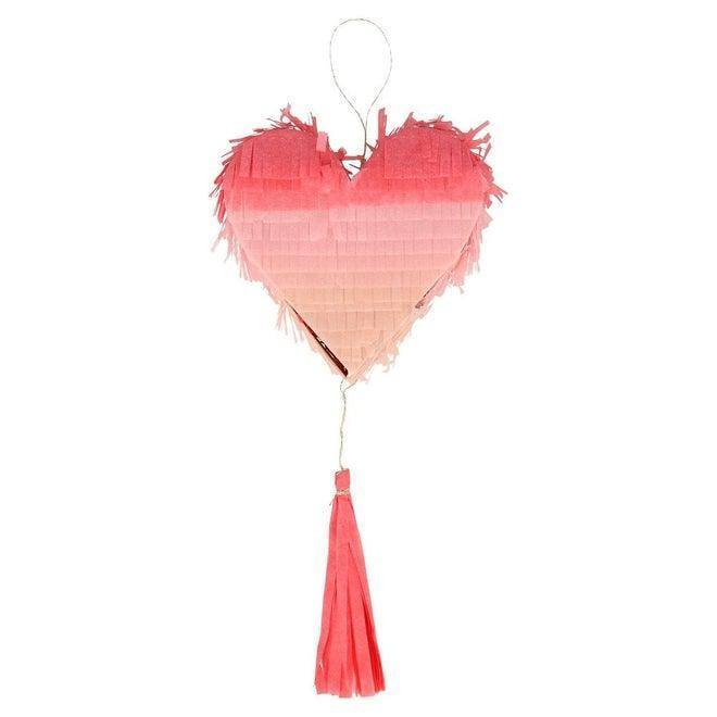 Meri Meri Ombre Heart Piñata Favors (set of 3) - partyalacarte.co.in