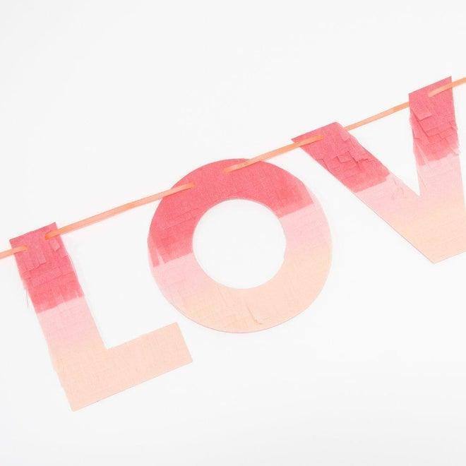 Meri Meri Ombre Love Garland - partyalacarte.co.in